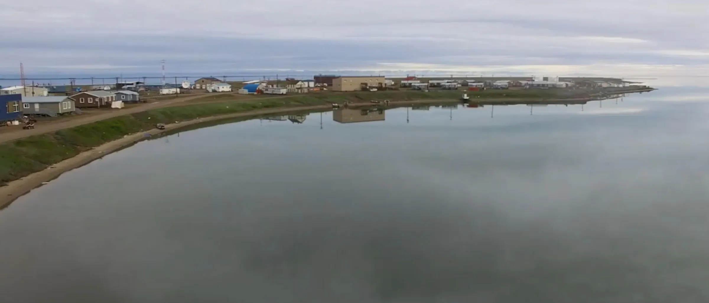 The Arctic coastline near the Darnley Bay Project